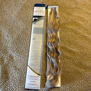 Ultra seamless clip in hair extensions